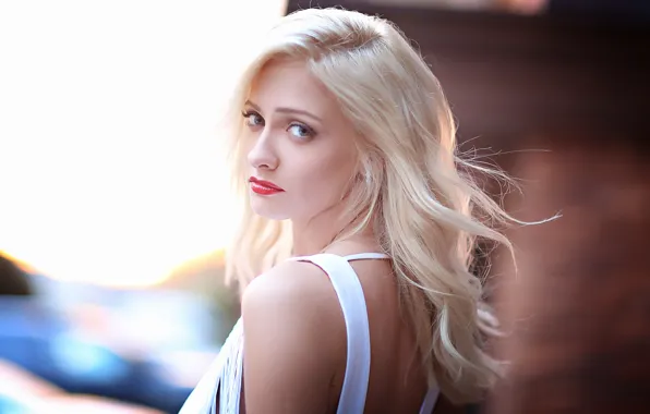 Взгляд, поза, макияж, актриса, hair, Полина Максимова
