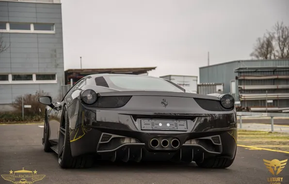Ferrari, 2014, 458 Italia, Tuned by Luxury Custom