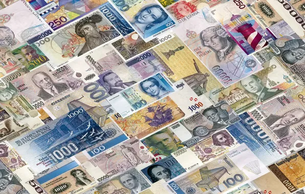 Картинка деньги, валюта, банкноты
