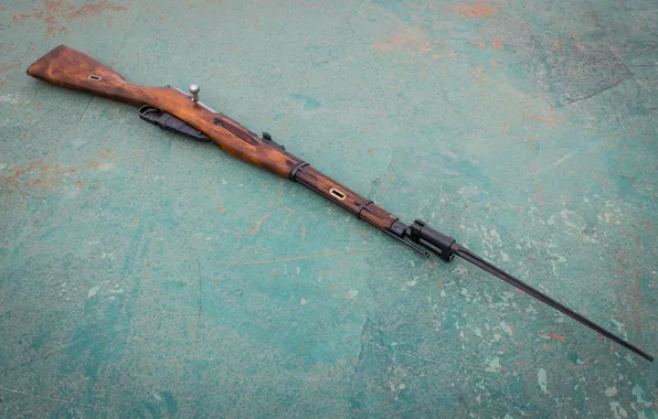 Фон, винтовка, 1944, Мосина, магазинная, M44