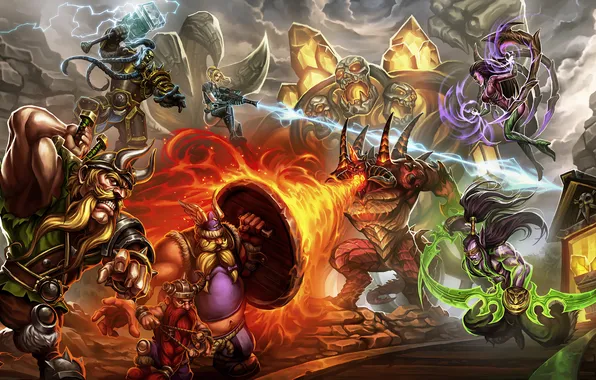 Starcraft, Warcraft, diablo, sarah kerrigan, Thrall, Heroes of the Storm, illidan stormrage, nova terra