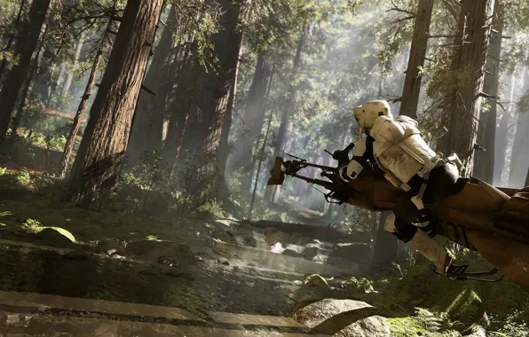Звездные войны, star wars, Electronic Arts, dice, FPS, Frostbite 3, battlefront, спидер