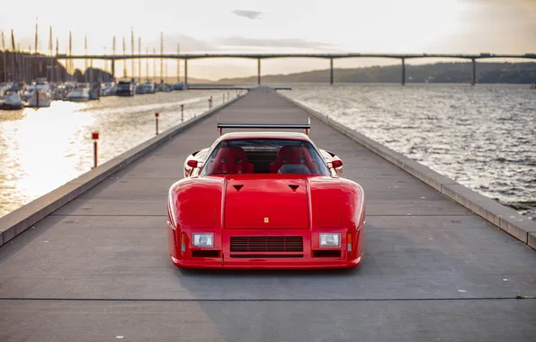 Ferrari, суперкар, supercar, Evoluzione, 1985, единственный экземпляр, Ferrari 288 GTO, the only instance