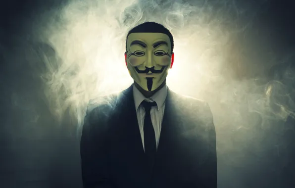 Suit, Mask, Anon