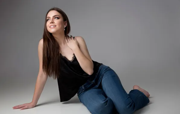 Girl, beautiful, model, sweet, look, long-haired, nadia lovechanko