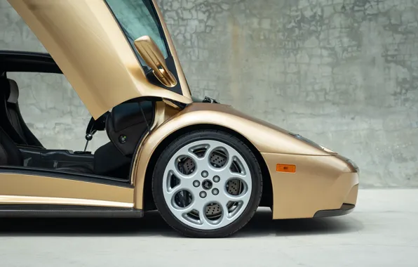 Lamborghini, колесо, ламбо, Diablo, крупным планом, ламборгини, Lamborghini Diablo VT 6.0 SE