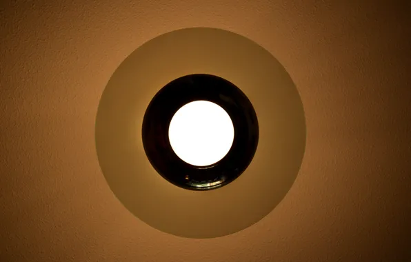 Light, living room, lamp