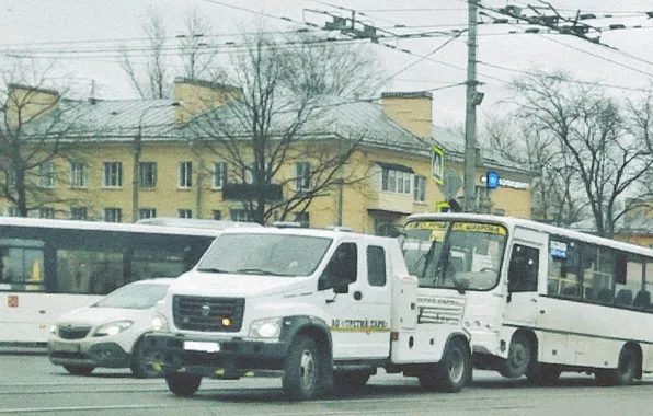 Автомобили, траспорт, Эвакуация автобуса