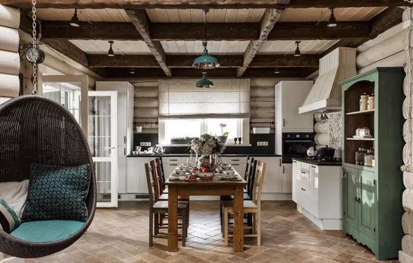 Картинка интерьер, кухня, столовая, SUMMER HOUSE