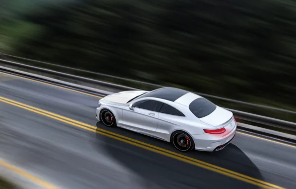 Mercedes-Benz, Белый, Машина, Mercedes, Car, Render, AMG, Рендеринг