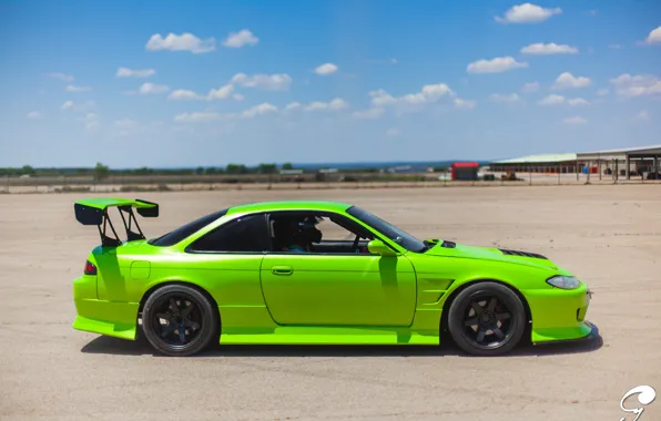 Green, nissan, зеленая, ниссан, silvia, s15, сильвия