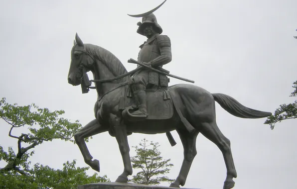 Sword, Asian, armor, katana, ken, blade, horse, samurai