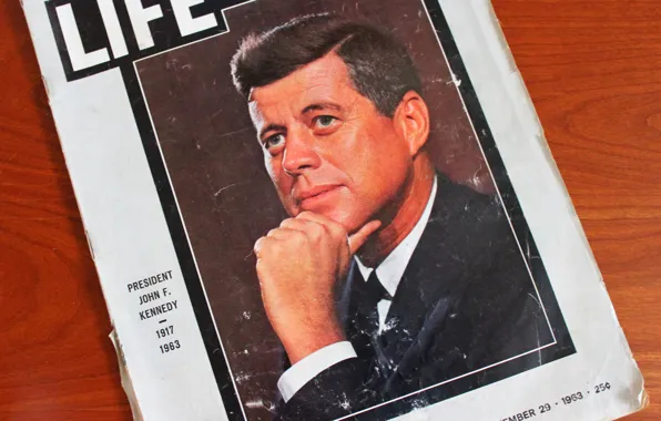 Журнал, Джон, John, Кеннеди, Kennedy, Фицджеральд, JFK, LIFE