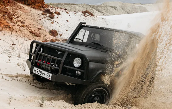 Экстерьер, Уаз, Хантер, юбилейный выпуск, UAZ Hunter 50th Anniversary