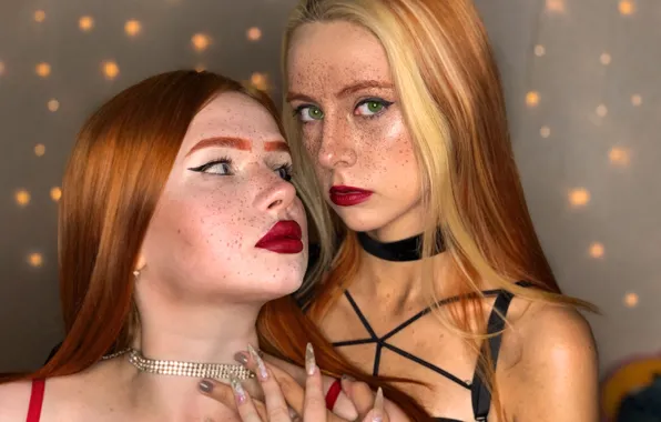 Red, cosplay, girl East