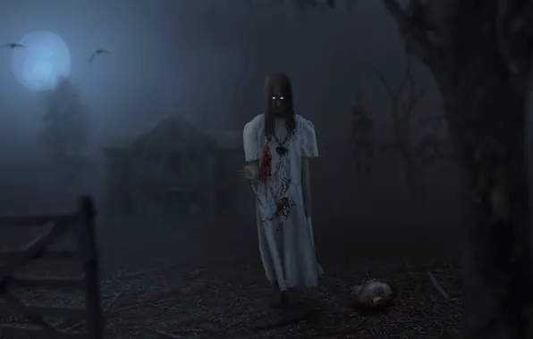 Dark, Fantasy, Art, Dead, Horror, Artwork, Forest, Kill