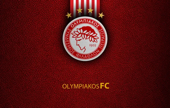 Wallpaper, sport, logo, football, Greek Super League, Olympiakos
