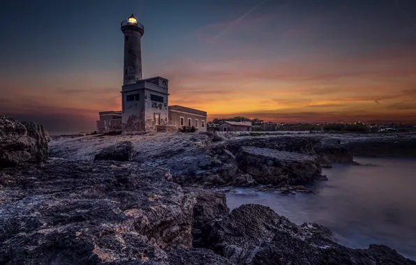 Маяк, Italy, Sicily, Augusta