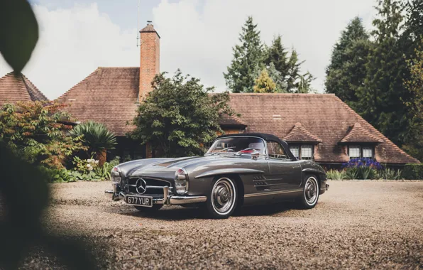 Mercedes-Benz, vintage, beauty, 1957, 300SL, Mercedes-Benz 300 SL Roadster