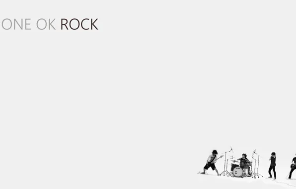 Япония, минимализм, группа, рок, minimalism, One Ok Rock