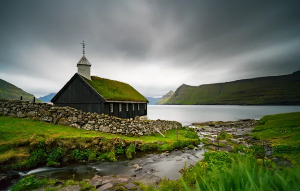Церковь, Faroe Islands, Фарерские острова