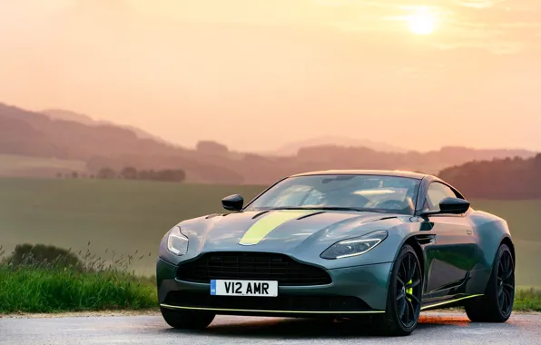 Закат, Aston Martin, 2018, DB11, AMR, Signature Edition