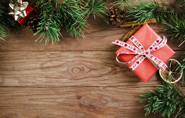 Елка, Новый Год, Рождество, подарки, Christmas, wood, New Year, decoration