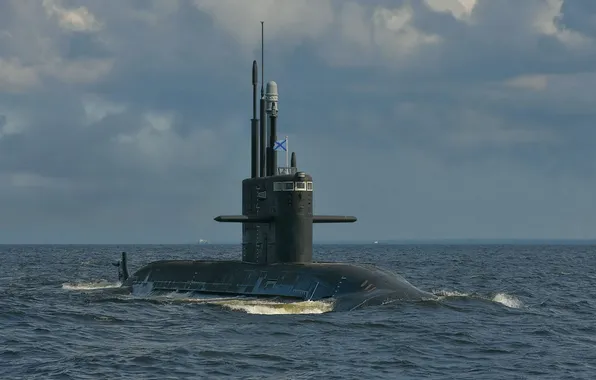 Подводная лодка, дизель-электрическая, проект 677, шифр Лада