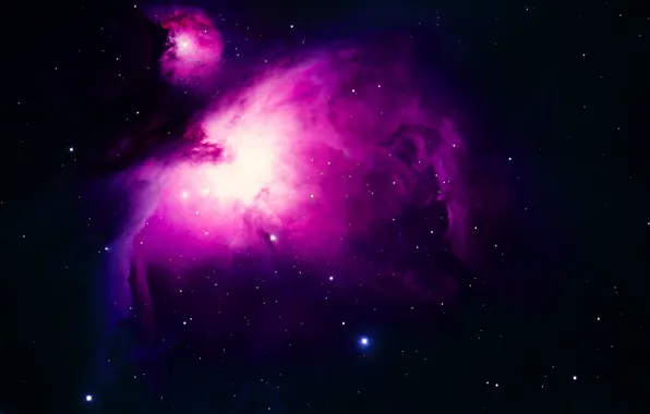 Картинка космос, звезды, туманность, пыль, газ, stars, univers, туманность Ориона