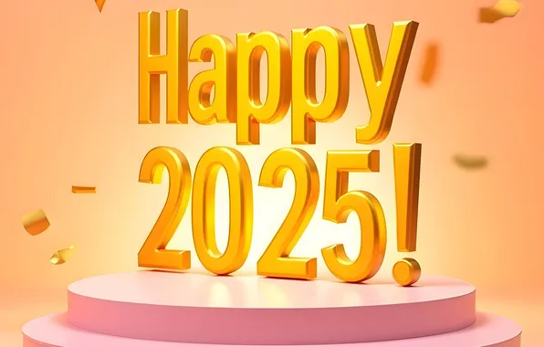 Цифры, Новый год, дата, 2025, Новый 2025 год