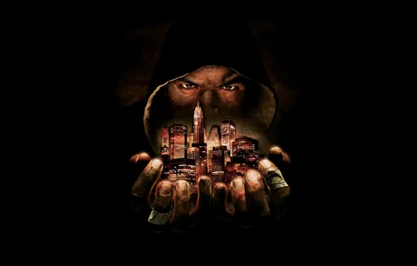 Глаза, город, руки, капюшон, Def Jam: Fight for NY