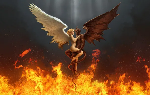 Angels, darkness, Demons