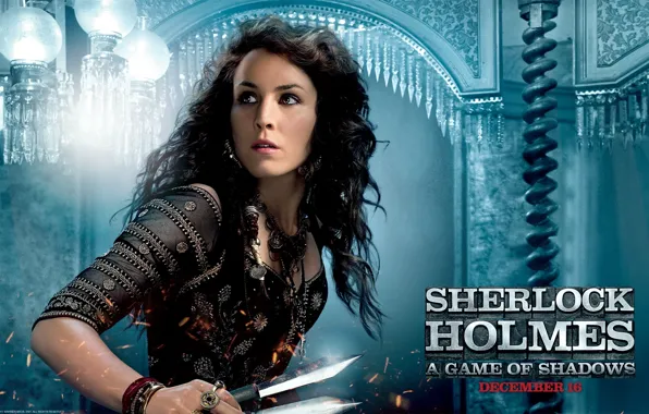Девушка, шерлок холмс, sherlock holmes, noomi rapace