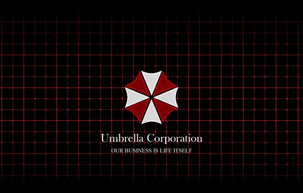 Картинка red, logo, game, cross, Resident Evil, Umbrella, book, evil