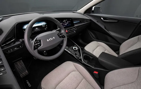 Кроссовер, экстерьер, салон автомобиля, 2022, Kia Niro