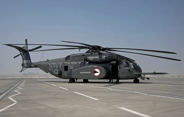 Картинка вертолёт, Sikorsky, Sea Dragon, MH-53M
