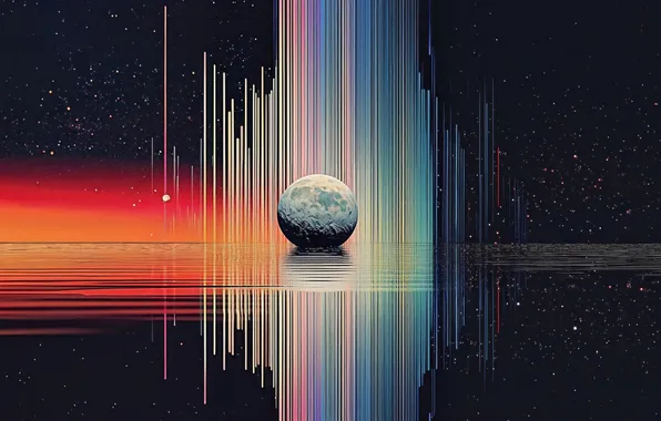 Картинка colors, abstract, retro, art, spectrum, vibe