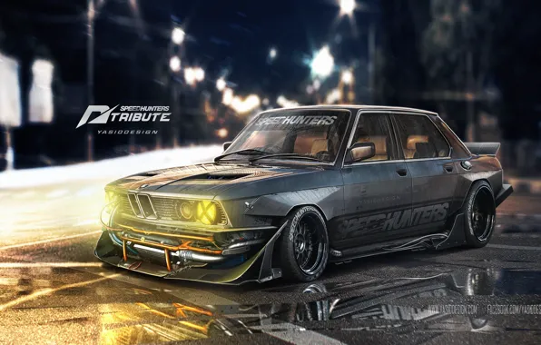 BMW, 535i, Speedhunters, tribute, yasiddesign, needforspeed