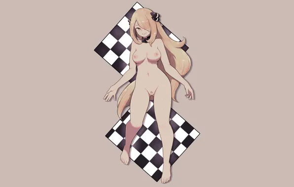 Girl, sexy, long hair, pussy, nipples, boobs, anime, beautiful