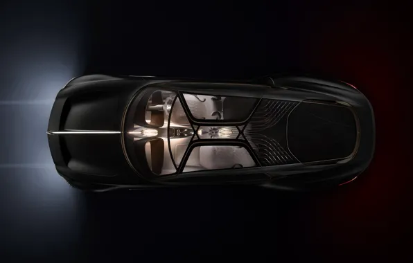 Картинка купе, Bentley, вид сверху, concept car, 2019, EXP 100 GT