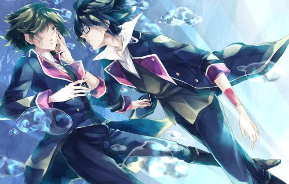 Fanart, K Project, Fushimi Saruhiko, Akiyama Himori