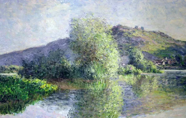 Пейзаж, картина, Клод Моне, Острова в Порт-Вилле