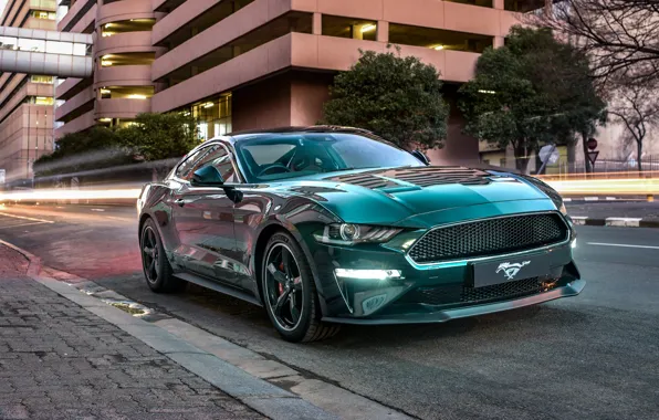 Картинка Mustang, Ford, Bullitt, 2019