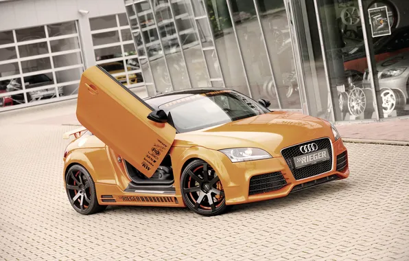 Car, машина, tuning, 2999x2000, 2011 Rieger Audi TT 8J