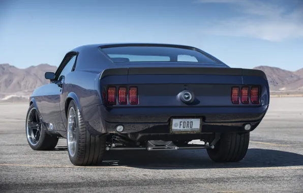Картинка Mustang, Ford, rear view, Ford Mustang 1969 Keith Urban Restomod