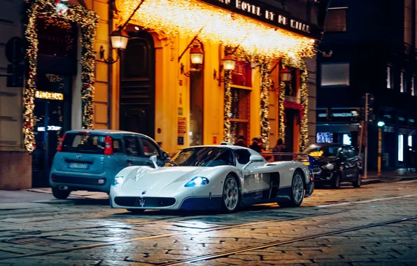 Картинка Maserati, cars, street, MC12, Maserati MC12