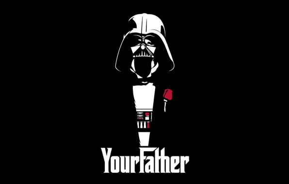 Star Wars, Darth Vader, art, Дарт Вейдер, your father