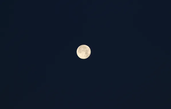 Картинка небо, природа, луна, вечер, полнолуние, Stan