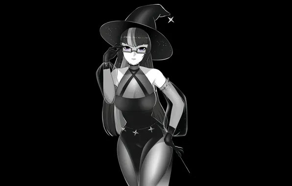 Girl, sexy, cleavage, long hair, dress, boobs, anime, beautiful