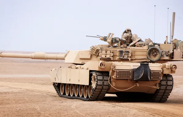 Картинка танк, американский, Abrams, абрамс, основной боевой танк США
